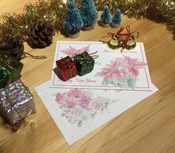 大人の水彩ぬりえ　見本写真